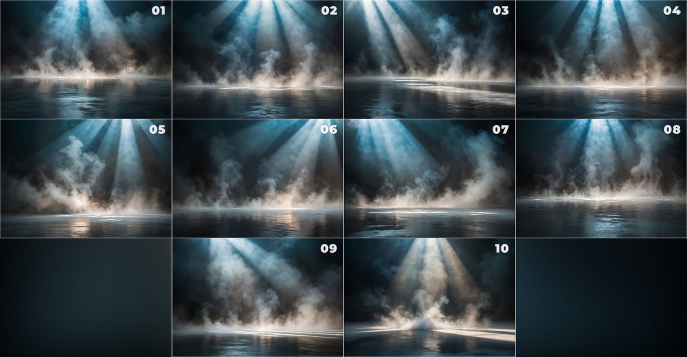 10 Smoke Backgrounds（015892）